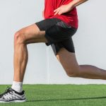 Man doing a lunge
