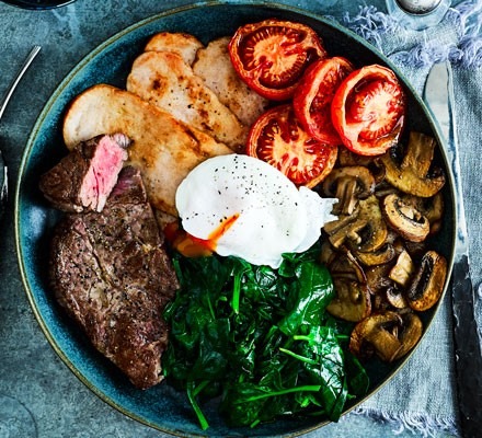 Plate of Protein and veg